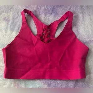 Slashed VS Victoria’s Secret Sports Bra Pink M NWOT